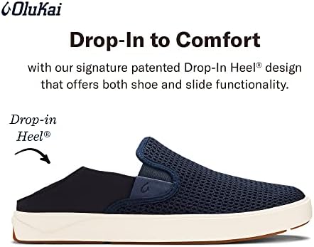 נעלי ספורט לגברים של אולוקאי לאאהי, תחושה יחפה קלה ורשת נושמת, עקב עמיד במים וסוליות גומי לאחיזה