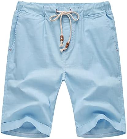 מכנסיים קצרים גברים גברים קיץ אופנה חיצונית בסיסית רופפת רופפת מכנסיים קצרים מזדמנים נושמים