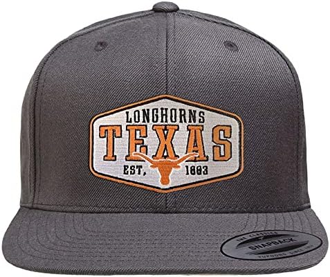 אוניברסיטת טקסס מורשה רשמית טקסס לונגהורנס 1883 כובע סנאפבק פרימיום