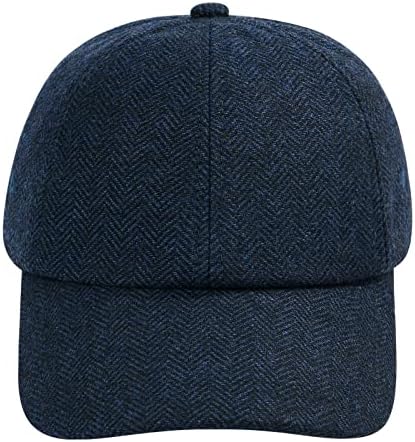 כובע בייסבול צמר בוטוולה לגברים כובע טוויד לא מובנה מתכוונן