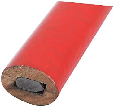 X-DREE CARPENTRY WOOKERECER HANY ABICY ABSIORY עץ פחם עיפרון אדום כיסוי 4 יחידות (Carpintería