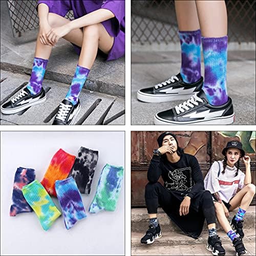 של אופנה רחוב סקייטבורד גרבי צבוע גרבי גרביים יצירתיים גרביים מזדמנים גרביים מזדמנים