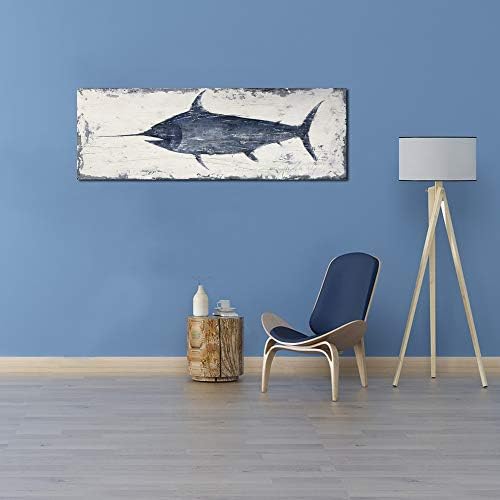 אמנויות ייהוי קיר קיר קיר קיר ימי תמונות בעלי חיים ציורי דג חרב ציורי דג חרב יצירות אמנות קופיות