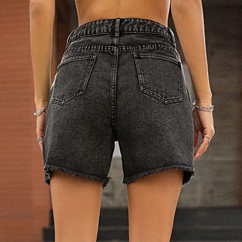 מכנסיים קצרים לנשים טרקלין קיץ מזדמן נוח בצבע טהור מכנסי חוף קצרים רופפים מתאימים מכנסיים קצרים מותניים קצרים