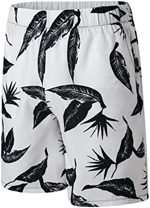 חליפות פוליאסטר של Weuie לגברים מכנסיים מודפסים שרוול סטים קצרים וחוף חוף לחולצות גברים עם 2 חלקים