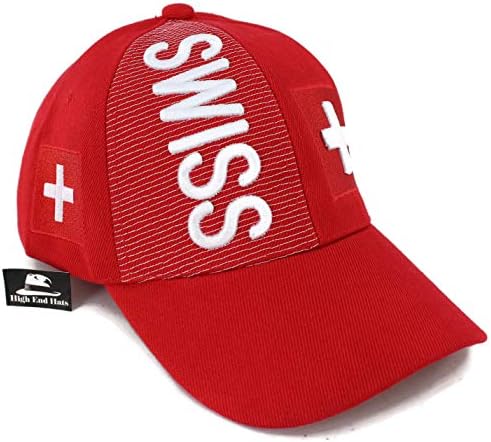 כובעי סוף גבוה אומות אירופה כובע אוסף 3ד רקום מתכוונן בייסבול כובע