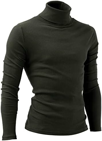 ניו יורק אופנהעיר גברים מזדמנים רזה בכושר קל משקל גולף סוודר סוודרים בסיסי עיצוב חולצות
