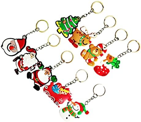 טוינדונה 54 יחידות חג המולד של מחזיק מפתחות לחג המולד מפלגות איילים EBT מחזיק מפתחות מצוירים מחזיק מפתחות