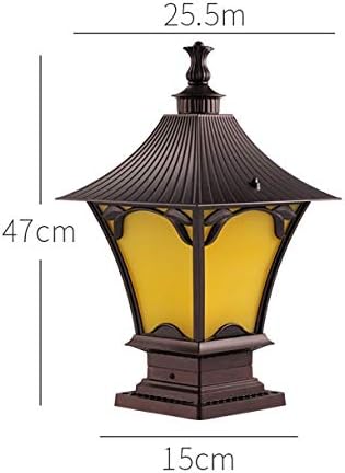 מנורת גן yebdd מנורה חיצונית מנורת רחוב מנורת דשא מנורה ראש מנורה קיר מנורת נברשת מנורת גן מנורת וילה