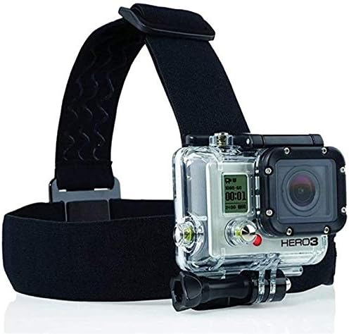 Navitech 8 ב 1 אקשן אקשן מצלמה משולבת משולבת עם מארז אדום - תואם למצלמת אקשן Apeman Sports Sports