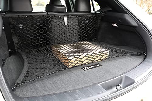 מושב אחורי + סגנון רצפה סגנון רכב אלסטי מטען מטען רשת עבור Lexus UX F Sport Fundury 2019-2023 - מארגן תא