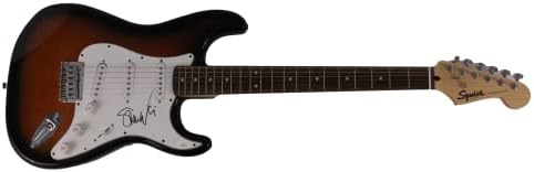 סטיב וואי חתום על חתימה בגודל מלא פנדר סטרטוקסטר גיטרה חשמלית עם אימות ג'יימס ספנס JSA-להקת
