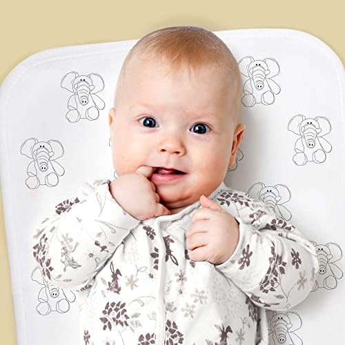 Azeeda 'Plushie Plushie' Baby Burp/Wash Tax