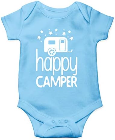 אופנות AW Happy Camper - אני מעדיף לקמפינג עם משפחתי - גוף תינוק חמוד של תינוק אחד