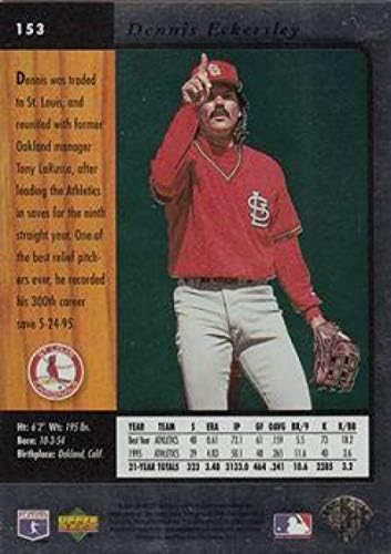 1996 SP 153 דניס אקרסלי סנט לואיס קרדינלס MLB כרטיס בייסבול NM-MT