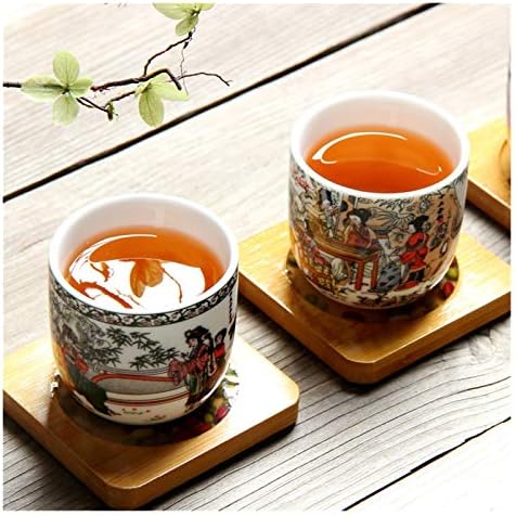 כוס תה כחול-לבן כוס תה כוס תה חרסינה כוס תה כוס קונג פו סינית 110 מל