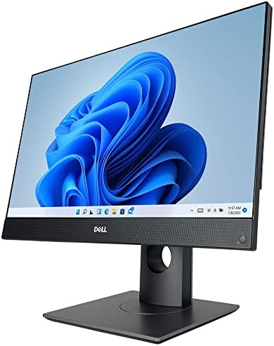 Dell Optiplex 7490 23.8 מחשב שולחני מלא HD All-in-One-11th Gen Intel Core I9-11900 8 ליבות עד 5.20 ג'יגה הרץ,