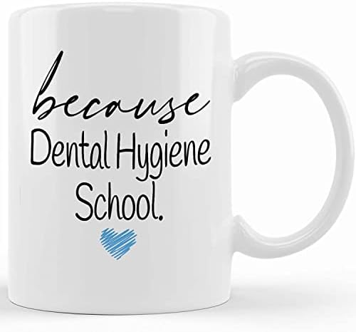 בהתאמה אישית מכיוון שספל בית ספר לשיניים, כוס קפה של תלמיד שיניים, מתנה לרופא שיניים, סיום לימודי