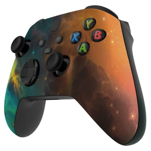 מגע רך Starry Sky Controller Unddded Controller תואם ל- Xbox One Series x עיצוב ייחודי בהתאמה אישית