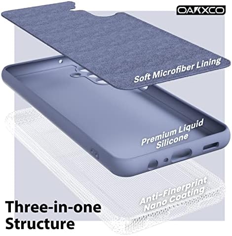 Oakxco Samsung Galaxy A14 5G Case Silicone עם כיסוי מצלמה, מארז טלפון ג'ל גומי רך לנשים ילדה חמודה,