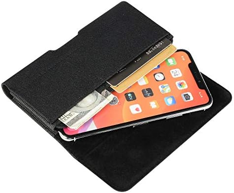 Emorevalue מחוספס ניילון סלולרי קליפ קליפ נרתיק נרתיק מחזיק לולאות חגורה לאייפון 12 Pro Max Samsung