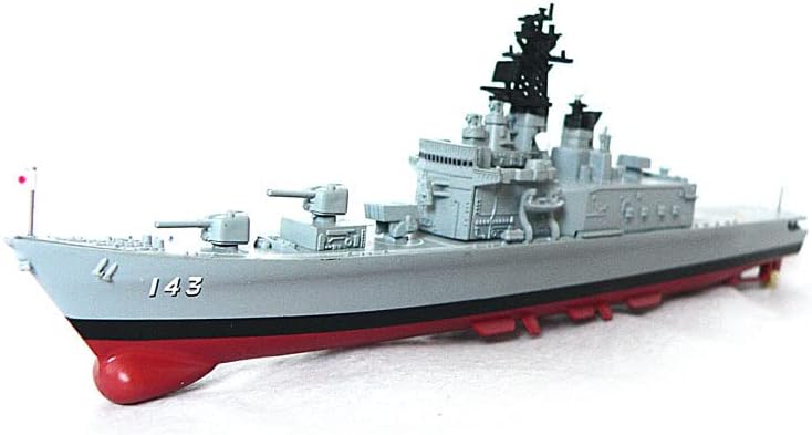 Natefemin 1: 900 בקנה מידה יפן שיראנה מסוק מסוק משחתת סגסוגת סגסינת מלחמה מודל צבאי מודל ספינה דיאקסט