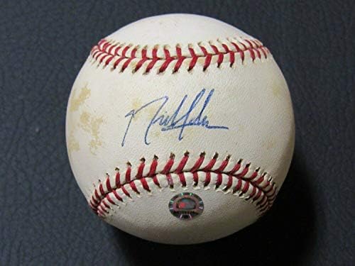 ניק ג ' ונסון חתם על חתימה אוטומטית של רולינגס, הולוגרמה של בייסבול ב - 94