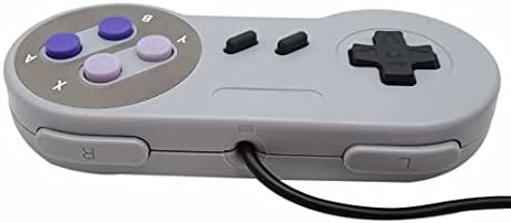 Outspot חדש שלט מרחוק משחקי וידאו משחקי כרית מתאימים ל- Nintendo SNES Syste
