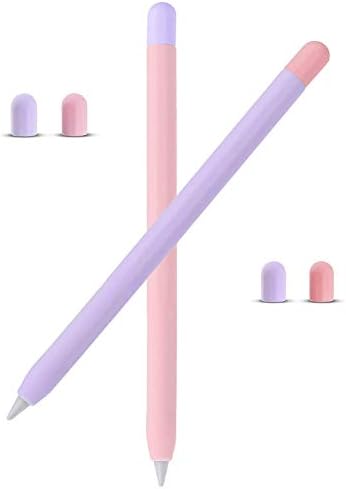Typlause Duotone Color Cance לצרור עפרון תפוחים דור שני כיסוי סיליקון עור שרוול שרוול ipad pro air