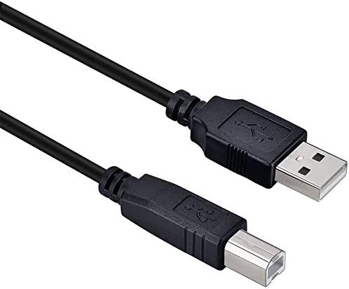 USB-B ל- USB-A כבל USB מחשב מחשב כבל כבל תואם לדיוקן צללית 2, קמיע 4 מכונת כלי חיתוך אלקטרונית