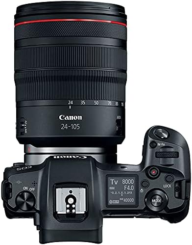 Canon EOS R מצלמה דיגיטלית ללא מראה, עדשת Canon EF 50 ממ, מתאם הר EF-EOS R, כרטיס 64GB, CASE, ערכת