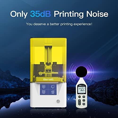 NOVA3D BENE6 מדפסת שרף 3D-6.68 4K+ UV LCD 3D מדפסת LCD SLA UV UV 3D מדפסת שרף מדפסת גבוהה ומוצרי אוויר
