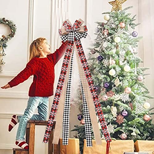 עץ חג המולד קישוט קשת סטרימרים עץ קישוט קשת קישוט קשת חג המולד מסיבת חג חג מכתבי קיר בית עם זר עם זר