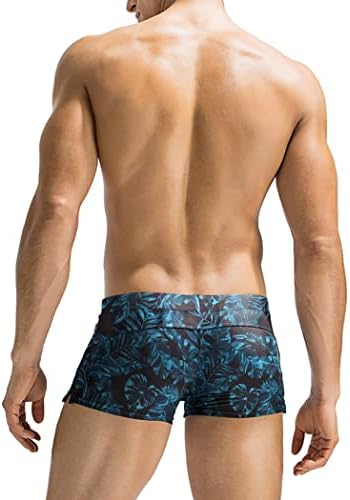 Coofandy Mens Swim Swim Swimwear בגדי ים בגדי ים שחייה בקצרה של לוח רגליים מרובע קצר