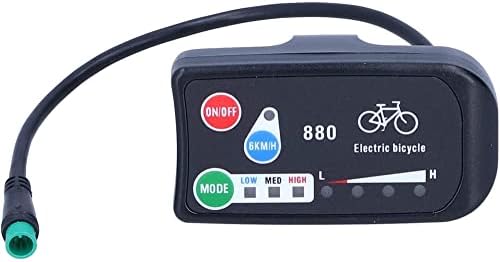 תצוגת אופניים חשמלית של AOOF אופניים חשמליים לאופניים עבור KT-LED880 תצוגה אלקטרונית אופניים 36V 48V אביזרי