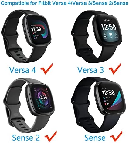 Anrir for Fitbit Versa 4 להקות, רצועת שעון החלפה עבור Fitbit Versa 4/ Versa 3, Fitbit Sense 2/ להקות Sense