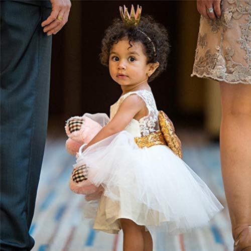 אסטונג יילוד בנות תינוקות יום הולדת 1 תלבושות פעוטות פעוט נייטים קשת קשת שמלות מסיבת טוטו פרחוניות טוטו