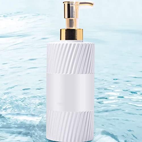 Zerodeko 2 יח 'מתקן סבון ידיים משטח דחף קרם קרם משאבות במפזרים בקבוקי 500 מל שמפו למילוי שמפו לשמן