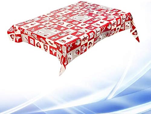 חג המולד מפת שולחן רשת דפוס חד פעמי שולחן כיסוי קישוטי חג המולד חג מסיבת אוכל שולחן אספקת חג המולד דקור