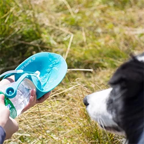 580 מ ל נייד לחיות מחמד כלב מים בקבוק רך עלה עיצוב נסיעות כלב קערת עבור גור שתיית חיצוני לחיות מחמד מתקן