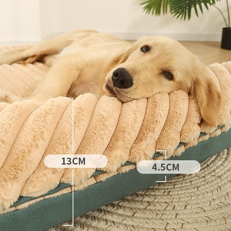 קוויקסוק קטיפה מיטת כלבים גדולה מיטת כלבים נשלפת כלבים נשלפים ספה ספה שינה לכלבים גדולים בינונית