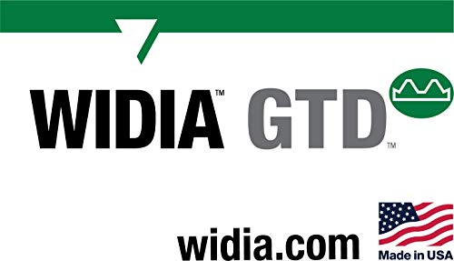 WIDIA GTD GT925010 ניצחון GT92 HP ברז, תקע צ'אמפר, חתך יד ימין, 3 חלילים, 6-32, HSS-E-PM, ניטריד/ציפוי תחמוצת