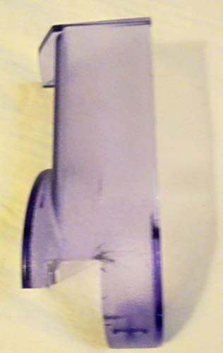 החלפת Spinscrub של הובר פלוורמאט חלק 93001039 כיסוי מכסה המנוע השמאלי לשמאל עבור H3030 פרוסט סגול