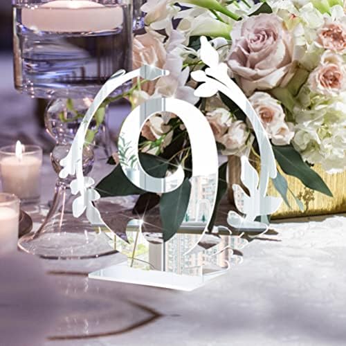 עבאודם חתונה סימן 10 יחידות שולחן 1-10 אקריליק שולחן מספר מייצג קבלת שולחן נשפים קפה מסעדות בתי