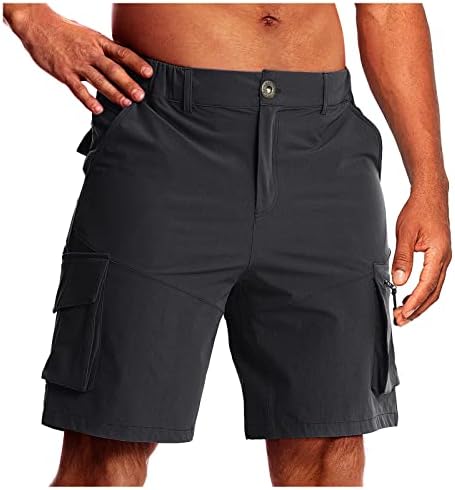 רטרו קצר רגיל בכושר מכנסי קפיץ איש פארק חגורות מכנסיים נוחים