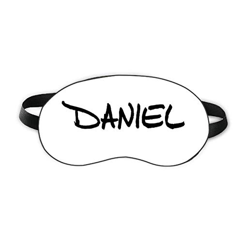 שם אנגלי כתב יד מיוחד דניאל מגן עיניים שינה רך לילה כיסוי צלל עיניים
