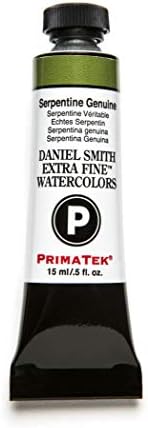 דניאל סמית 284600190 צבע מים עדין במיוחד בצבעי צבע 15 מל, סרפנטין אמיתי