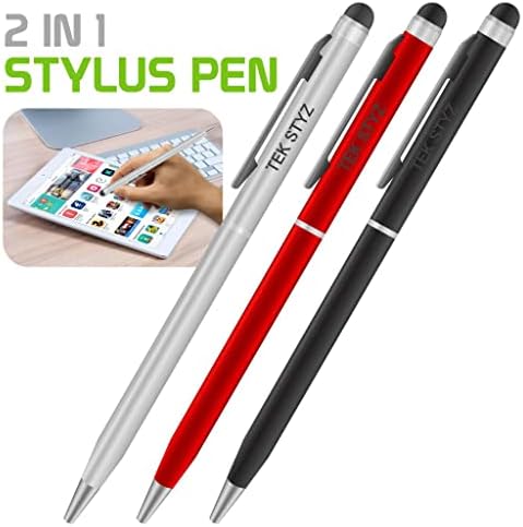 Pro Stylus Pen עבור Samsung SM-T537vykavzw עם דיו, דיוק גבוה, צורה רגישה במיוחד וקומפקטית למסכי