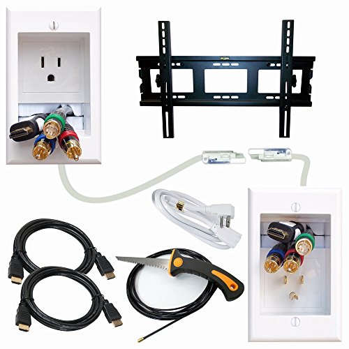 פתרונות PowerBridge One-CK-IKH2TVML מערכת ניהול כבלים של יציאה יחידה עם מסך LED מסך שטוח LED טלוויזיה