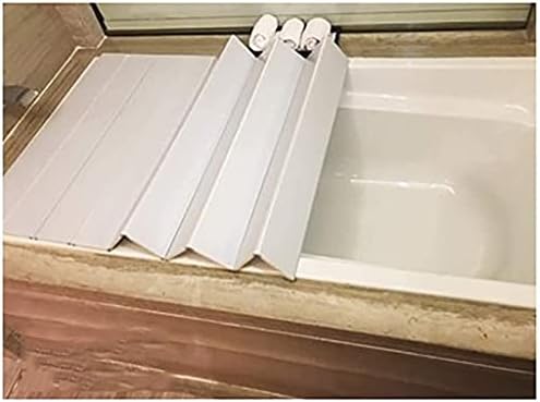 כיסוי אמבטיה של סוגודיו אנטי-אשייה מתקפל לוח אבק אמבטיה כיסוי בידוד PVC אמבטיה מתקפלת אמבטיה מגש אמבטיה